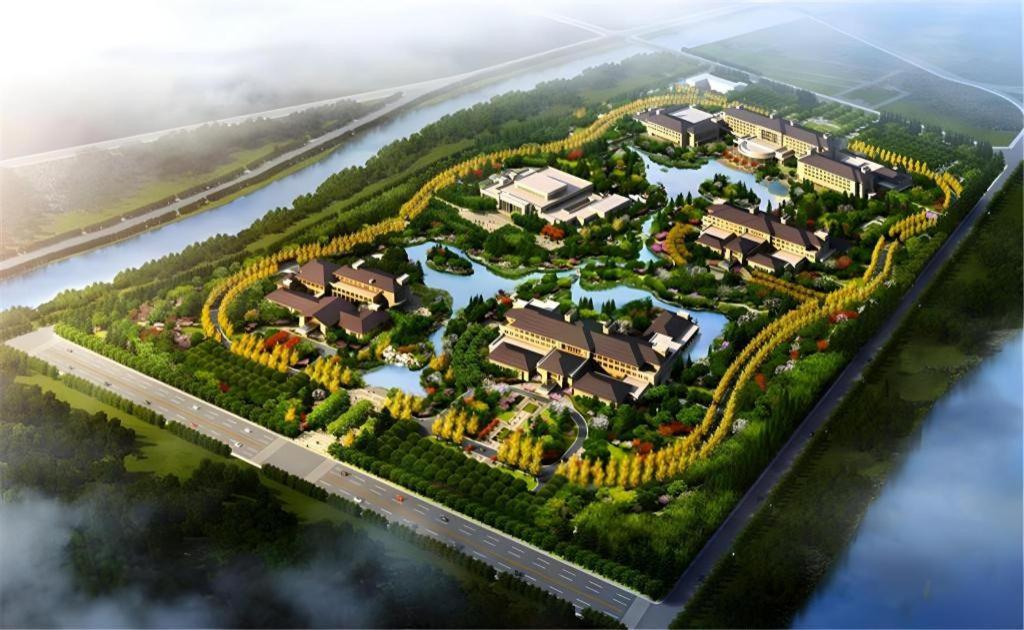 Linyi Blue Horizon International Hotel Yi He Экстерьер фото
