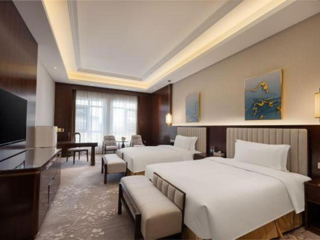 Linyi Blue Horizon International Hotel Yi He Экстерьер фото