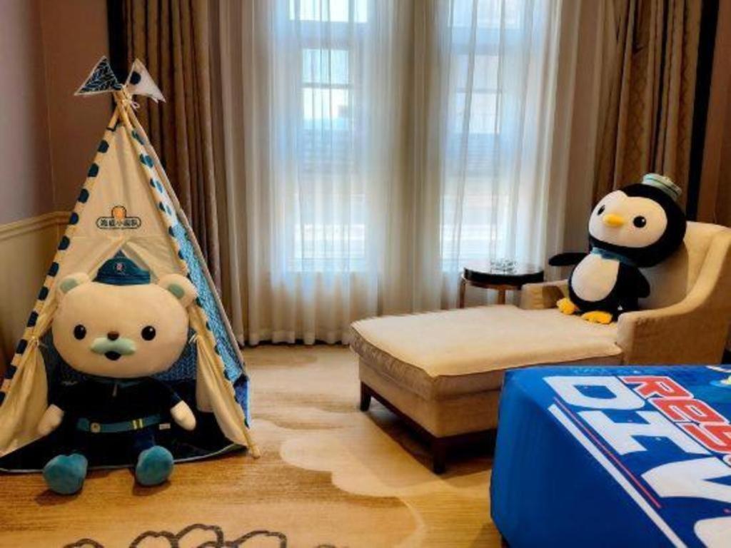 Linyi Blue Horizon International Hotel Yi He Экстерьер фото
